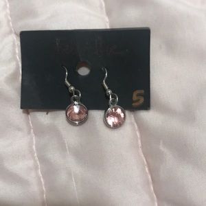 Pink Diamond earrings